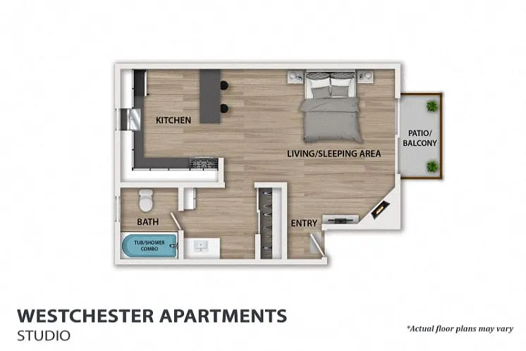 Floor plan Studio
