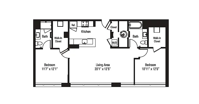 Floor plan 2FA