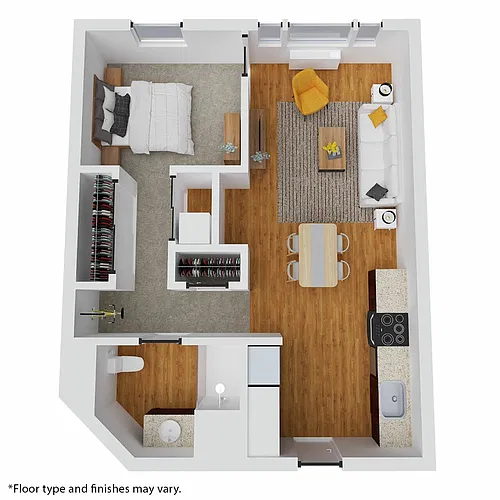 Floor plan A-5