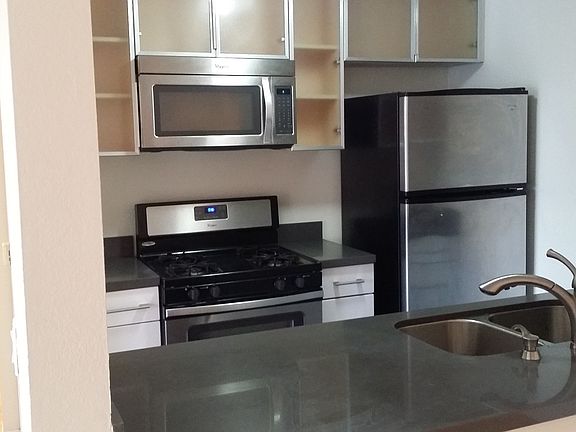 Modern Kitchen with stainless steal appliances