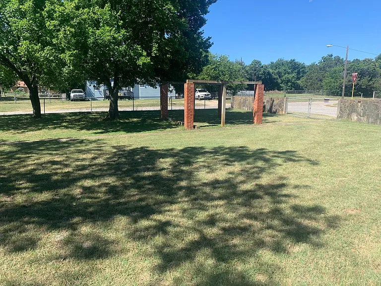 Large yard.