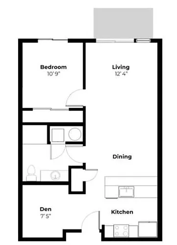 Floor plan Klickitat