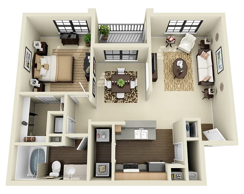 Floor plan Barcelona