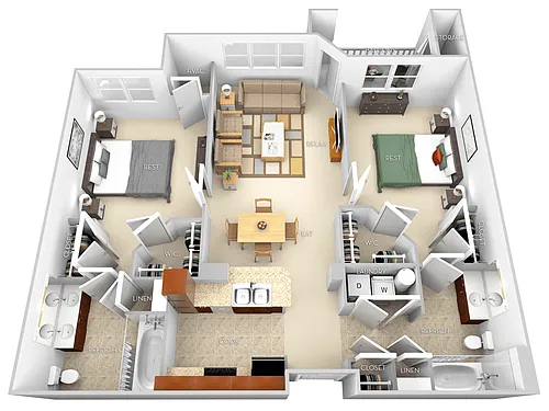 Floor plan The Tuscany