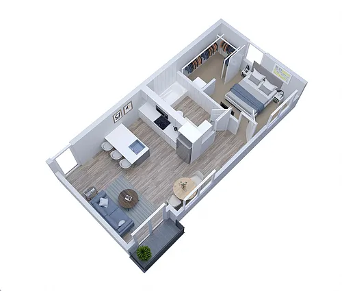 Floor plan Barrel