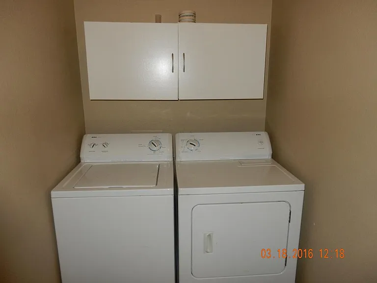 Interior Laundry; washer-dryer included in the lease!