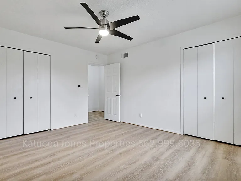 Lots of closet space
