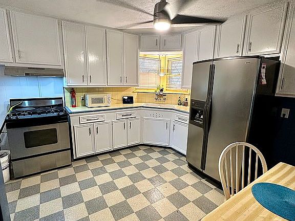 Kitchen / New Cabinets & Fan