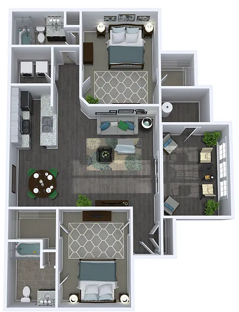 Floor plan B2