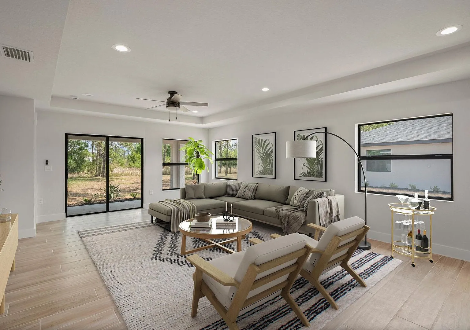 NEW Villa-duplex home with quartz counters, 2-car garage, and a rear patio — Photo 3