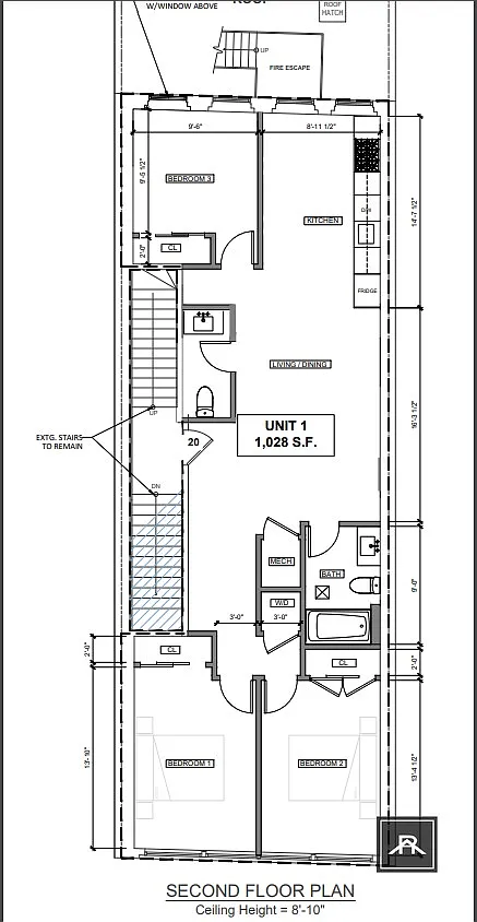 4 bed, 2.0 bath, 1100 sqft, $7,475 — Photo 4