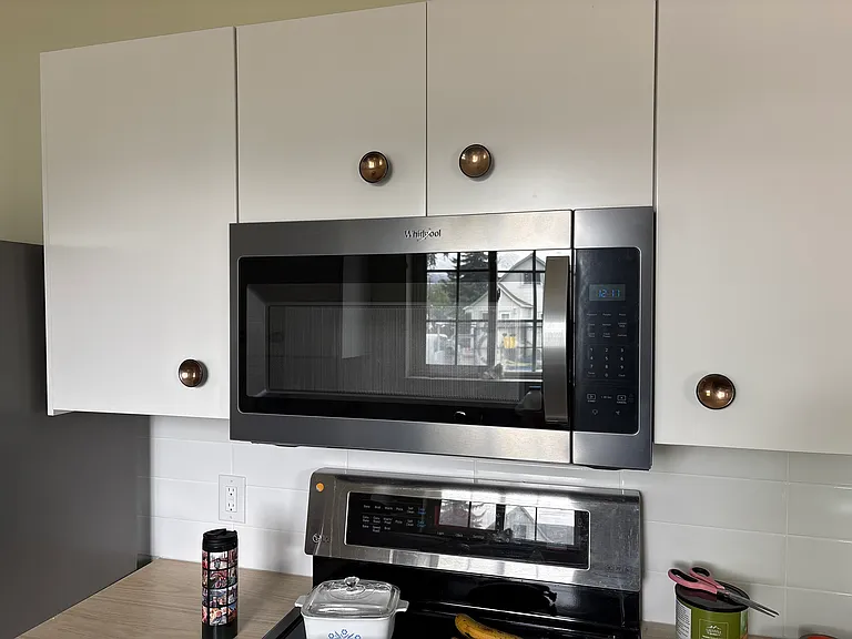 New microwave.