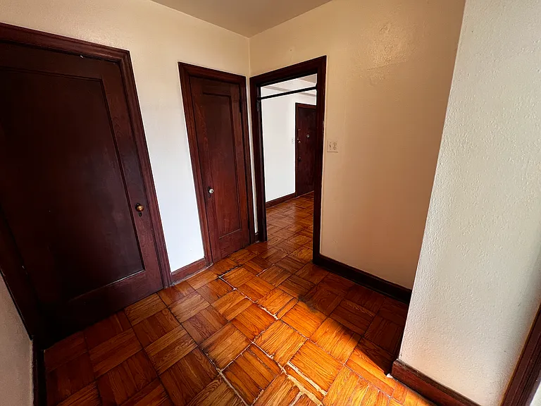 Looking from dressing room toward main room.