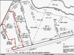 LOT 1 Gurno Lake Ln, Hayward, WI 54843