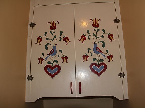 Extra storage off of kitchen