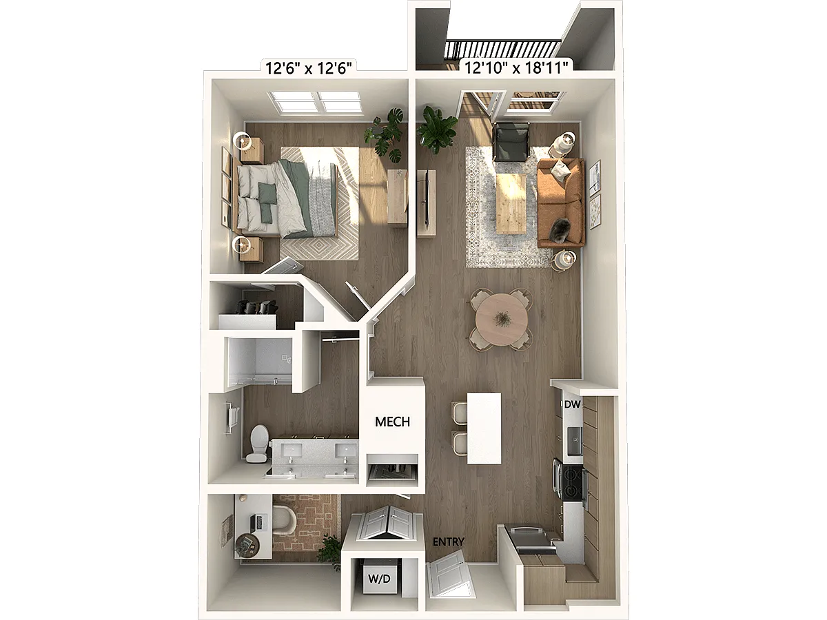 Floor plan A6-Finish2-842