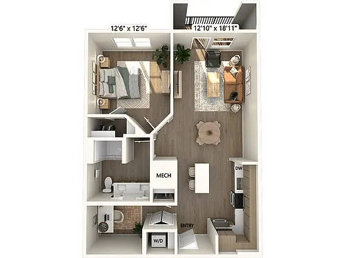 Floor plan A6-Finish2-842