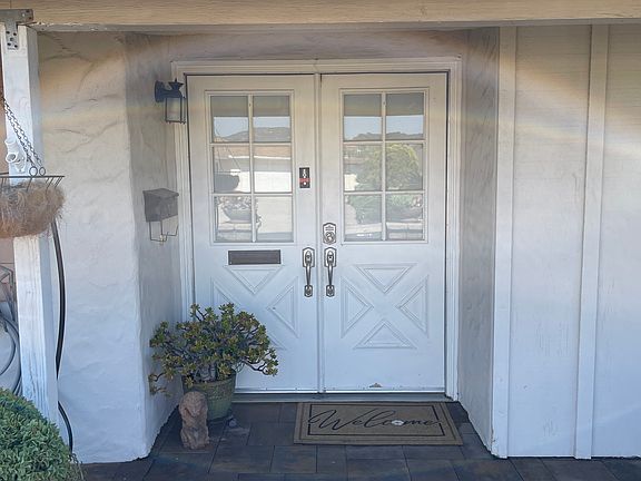 Double front door for handicap accessible.