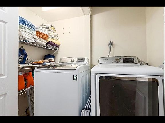 Washer and dryer