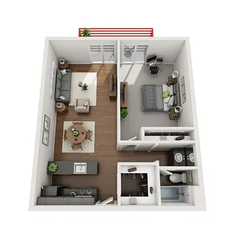 Floor plan DaVinci