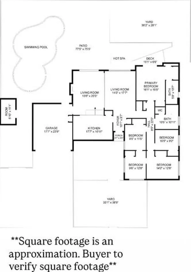 5 bed, 2.0 bath, 2018 sqft, $5,650 — Photo 4