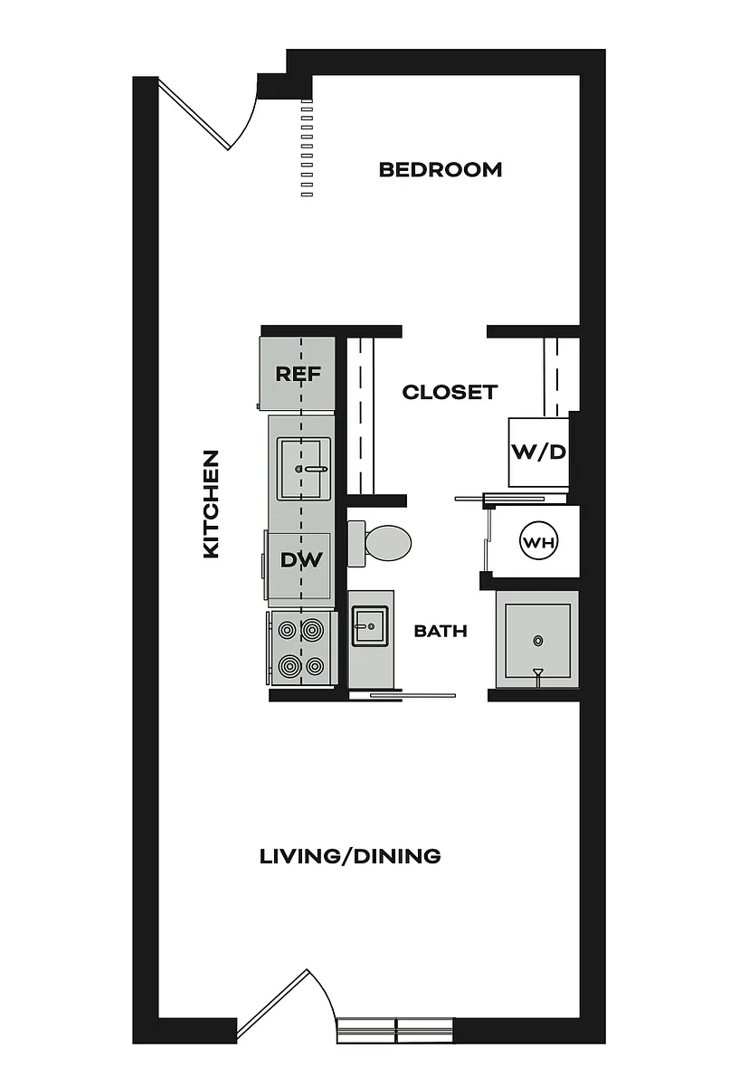 Floor plan Studio