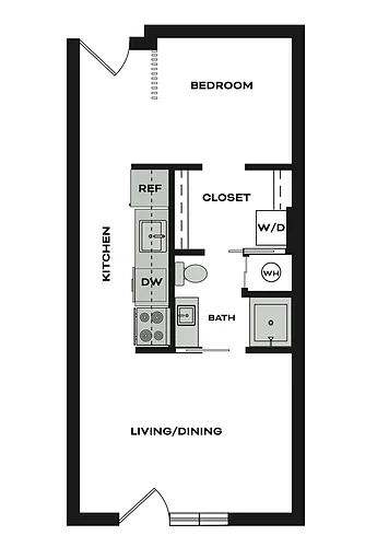 Floor plan Studio