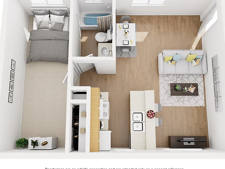 Explore this beautifully designed apartment layout, perfect for modern living. Explore this beautifully designed apartment layout, perfect for modern living.