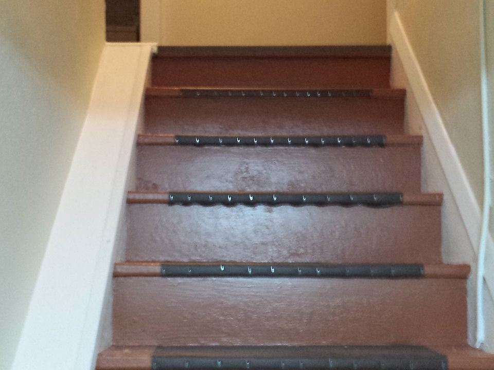 Entry stairs.