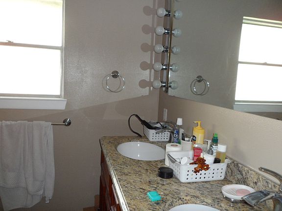 Master bath with two sinks