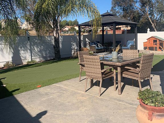 Backyard view