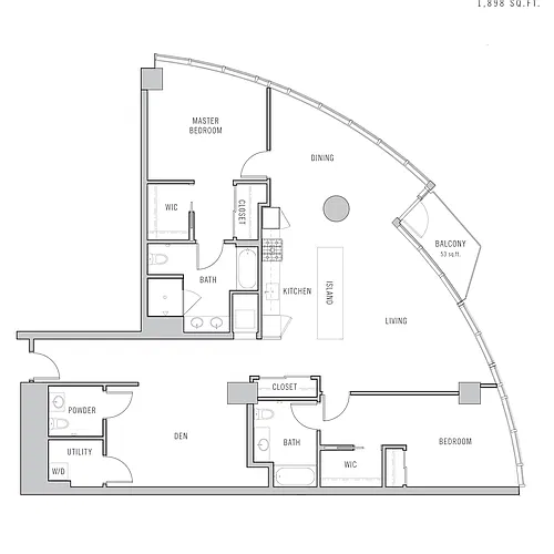 Floor plan G