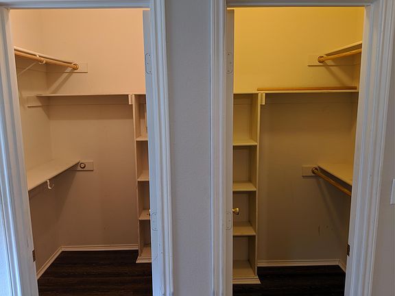 Master closets