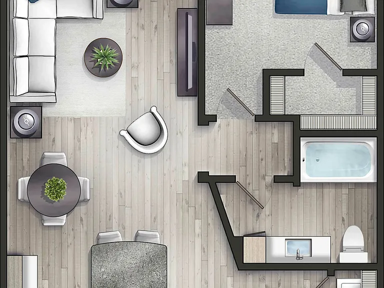 Discover the charm of modern living with this thoughtfully designed apartment. Discover the charm of modern living with this thoughtfully designed apartment.