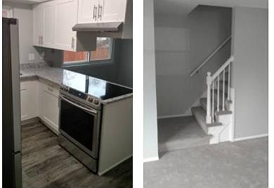 Updated kitchen and entry to upstairs