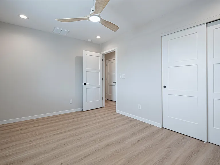 Bedroom 2 with large Wall Closet