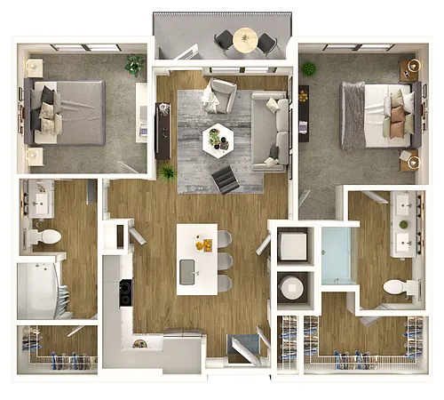 Floor plan B1