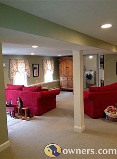 Large Fireplaced Family Room