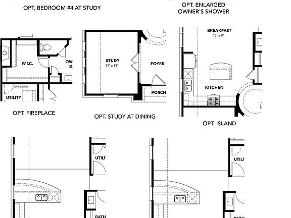 Laurel Floor Plan Options