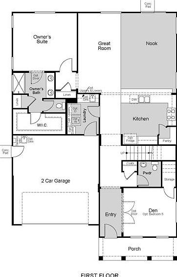Floor Plan - First Floor