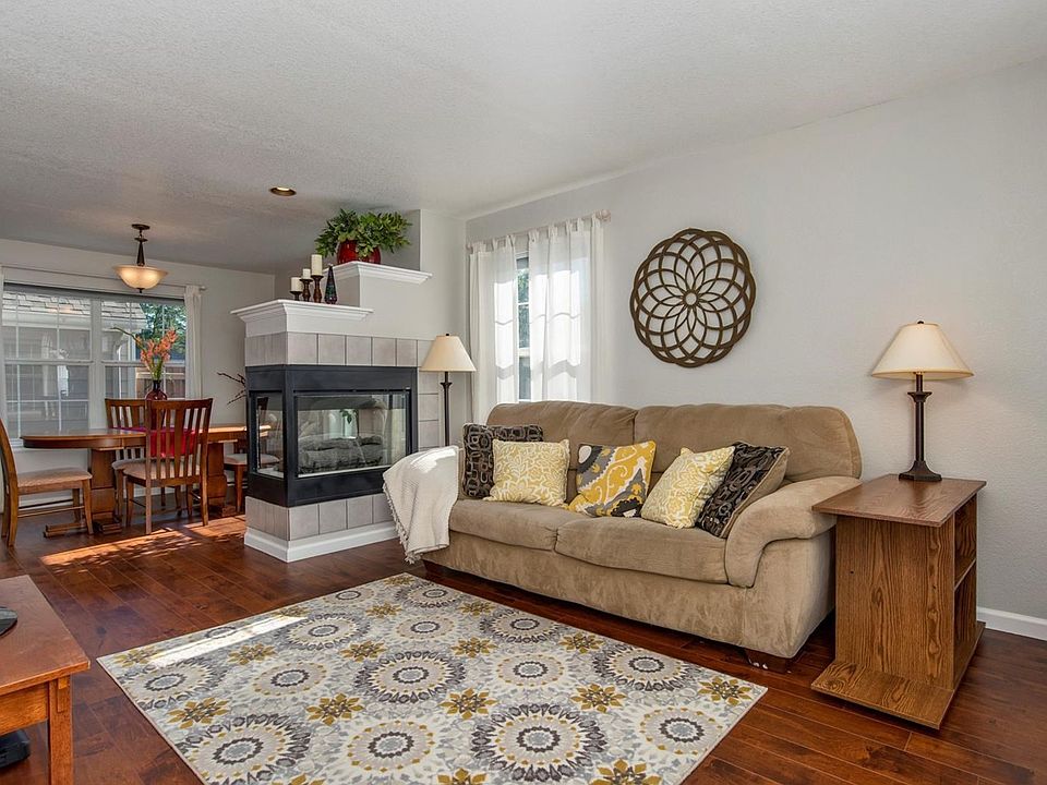 Sunny, open floor plan.