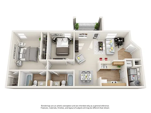 Floor plan Sunrise