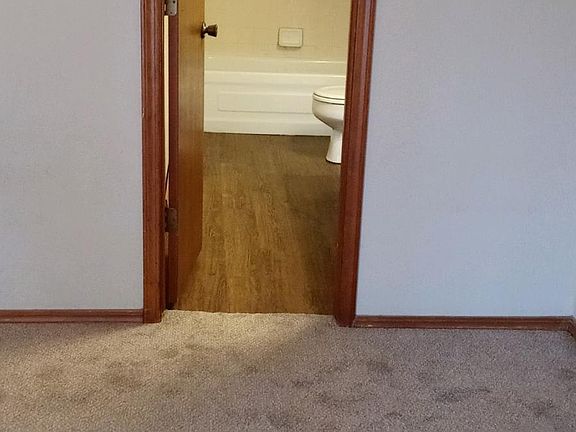 Master bedroom looking towards master bath