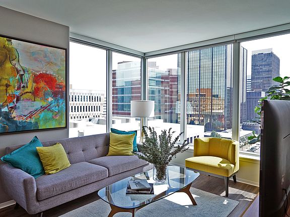 Floor-to-Ceiling Windows in Select Units, Extra-Large Window