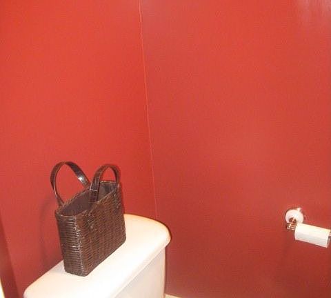 first floor half bath