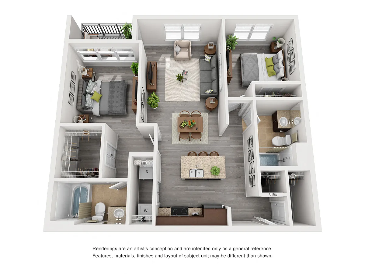 Floor plan B1