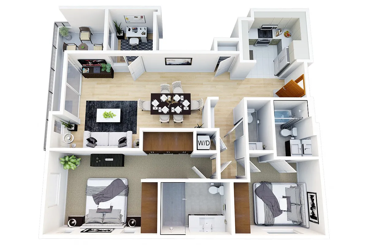 Floor plan The Beverly