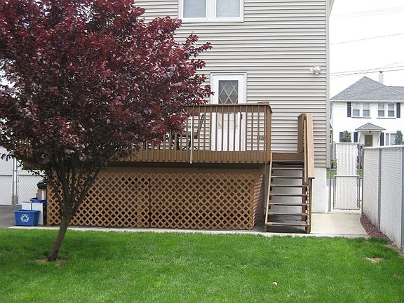 Large Backyard and Deck