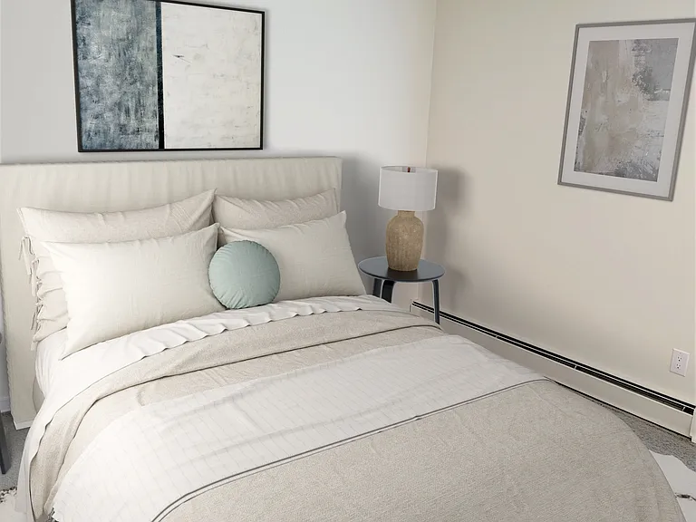 Roomy bedroom areas maximize comfort