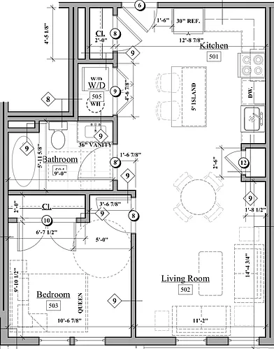 Floor plan 309